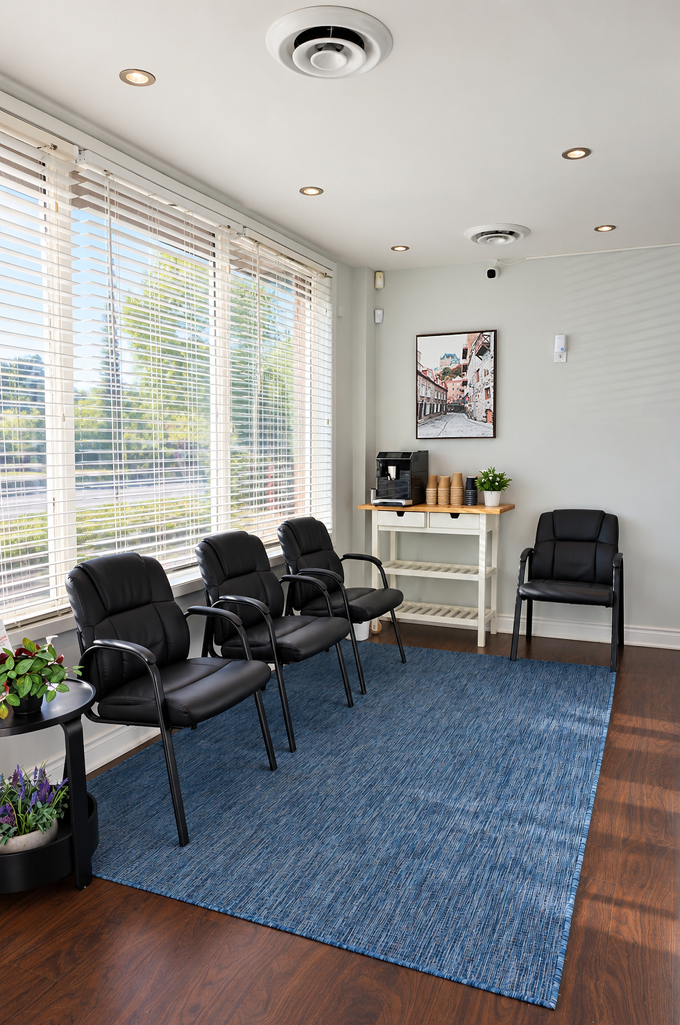 Clinic waiting room